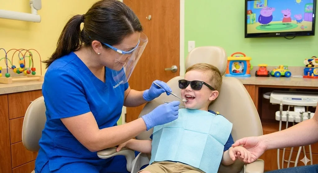 Comprehensive children's dental checkup